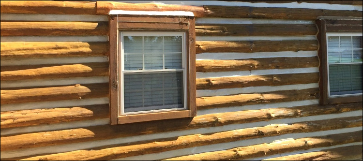 Log Home Whole Log Replacement  Quaker City, Ohio
