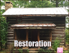 Historic Log Cabin Restoration  Guernsey County, Ohio